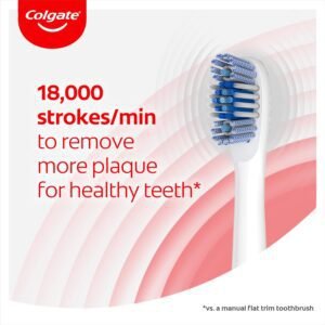 Colgate 360 Sonic Max White Battery Powered Toothbrush cleans in 4 ways