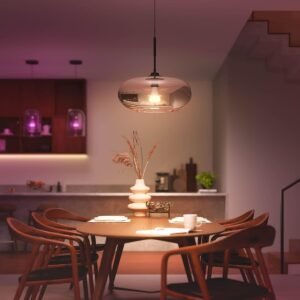 Philips Hue NEW White Ambiance Smart Light Bulb 75W - 1100 Lumen [E27 Edison Screw] With Bluetooth. Works with Alexa, Google Assistant and Apple Homekit