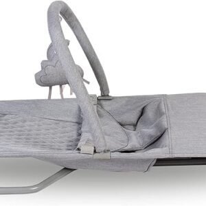 Red Kite Baya Bouncer - Ergonomic Self-Bouncing Adjustable Baby Bouncer with Toy Bar (Dove Grey)