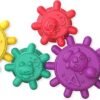 Baby Einstein Gears of Discovery Suction Cup Sensory Toys for Bath, Floor Play, Travel & More, 5pcs Multi-Color, BPA Free, 6 Months+