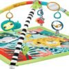 Fisher-Price 3-In-1 Rainforest Sensory Gym & Baby Play Mat