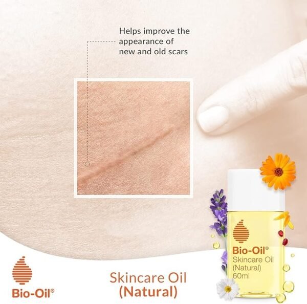 Bio-Oil NEW Natural Skincare Oil - 100% Natural Formulation - Improve the Appearance of Scars,