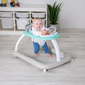 Red Kite Baby Go Round Kiddo Walker and Push Along Combined Grey (50cm x 62cm x 75cm)