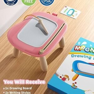 kokodi Toddler Toys, Toys for 1-2 Year Old Girls, Magnetic Drawing Board Writing Tablet for Kids