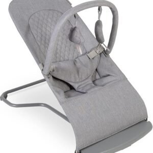 Red Kite Baya Bouncer - Ergonomic Self-Bouncing Adjustable Baby Bouncer with Toy Bar (Dove Grey)