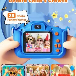 KOKODI Kids Camera Toy Digital Camera for Kids Blue