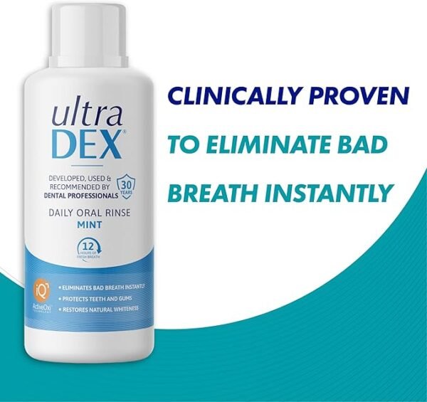 UltraDEX Daily Oral Rinse, Mint 500 ml