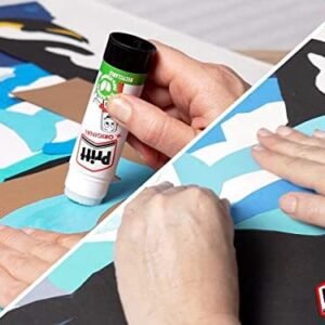 Pritt Glue Stick, Safe & Child-Friendly Craft Glue for Arts & Crafts Activities, Strong-Hold adhesive for School & Office Supplies, 43g (Pack of 5)