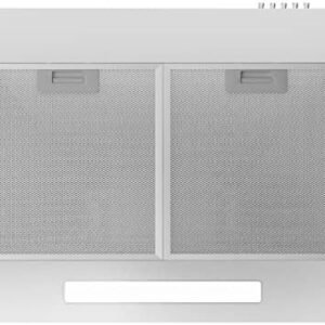 CIARRA Cooker Hoods 60cm CBCS6201 Stainless Steel Chimney vent Hood 600mm with Carbon Filters Recirculating Ducting Wall Mounted Kitchen Ventilation Extractor Fan
