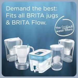 BRITA MAXTRA PRO All-in-1 Water Filter Cartridge 6 Pack (New) - Original BRITA Refill reducing impurities, Chlorine, PFAS, pesticides and limescale for tap Water with Better Taste