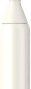 Stanley The All Day Slim Sports Water Bottle 0.6L - Cold For 6 Hours - Iced For 11 Hours - BPA-Free Recycled Stainless Steel - Leakproof - Dishwasher Safe - Cream