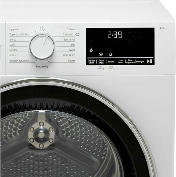 Beko B3T4911DW 9Kg Condenser Tumble Dryer - White - B Rated