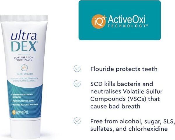UltraDEX Low-Abrasion Toothpaste 75ml