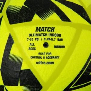 Mitre Ultimatch Indoor Football, Shape Retention, Ball