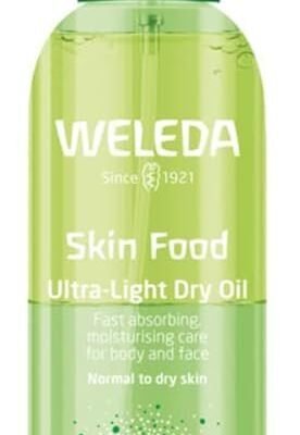 Weleda Skin Food Body Oil, Ultra-Light Dry Oil, Vitamin E, Moisturising Oil For Women & Women