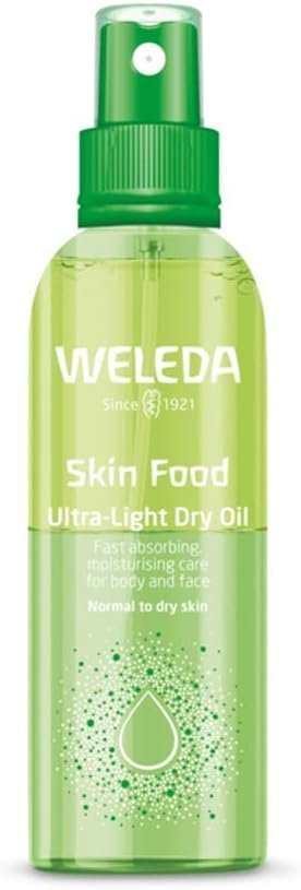 Weleda Skin Food Body Oil, Ultra-Light Dry Oil, Vitamin E, Moisturising Oil For Women & Women