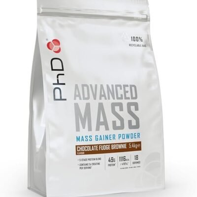 PhD Nutrition| Advanced Mass| Powder| Mass Gainer| High Calorie| High in Protein|