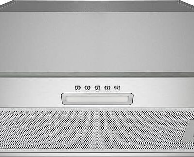 FIREGAS 52cm Integrated Cooker Hood, Built-in Cupboard Canopy Extractor Hood