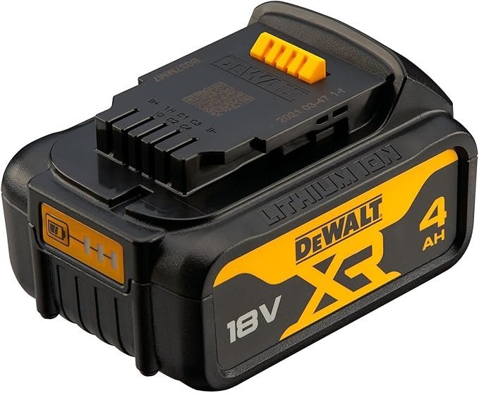 DEWALT DCB182-XJ 18V XR Lithium-Ion Battery, Black/Yellow, 4.0Ah - Image 3
