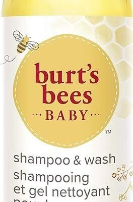 Burt’s Bees Baby Shampoo & Body Wash, Gentle Baby Wash For Daily Care, Tear-Free And Paediatrician-Tested, 236ml