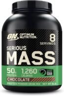 Optimum Nutrition Serious Mass Protein Powder with Creatine, Glutamine,