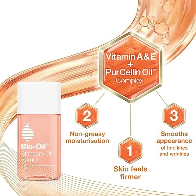 Bio-Oil Skincare Oil - Improve the Appearance of Scars, Stretch Marks and Skin Tone - 1 x 60 ml - Image 2