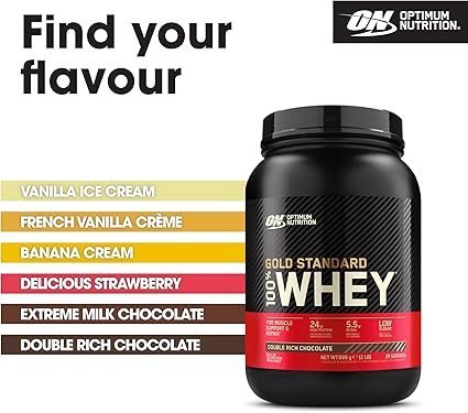 Optimum Nutrition Gold Standard Whey Protein, - Image 3