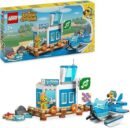 LEGO Animal Crossing Fly with Dodo Airlines Airport Playset, Plane Toy for 7 Plus Year Old Girls & Boys
