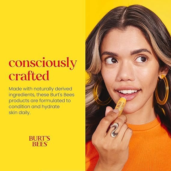 Burt's Bees Essential Gift Set, Lip Balm, Hand Salve, Body Lotion, Foot Cream & Face Cleanser, 5 Travel Size Products - Image 4