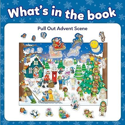 Orchard Toys Countdown to Christmas Activity Book, Festive Colouring and Activity Book, Includes Advent Scene and Stickers, For Kids Age 3 years + - Image 3
