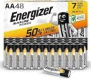 Energizer AA Batteries, Alkaline Power, 48 Pack, Double A Battery Pack