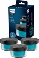 Philips UK Kitchen and Home Quick Clean Pod Replacement Cartridge for Electric Shaver, 3-pack