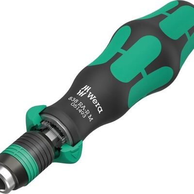 Wera 838 RA-R M Bits-Handhalter, with Ratchet functionality, 1/4"