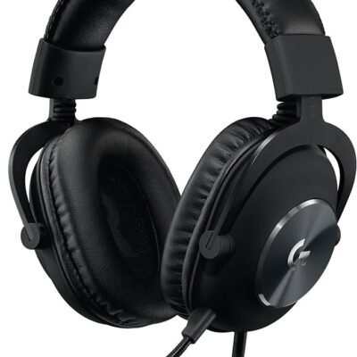 Logitech G Pro X SE Wired Gaming Headset with Microphone: Detachable Mic, DTS Headphone:X 7.1, Memory Foam Ear Pads, 50 mm Drivers, USB DAC Incl., for PC, Xbox One, Xbox Series X|S, PS5, PS4 - Black