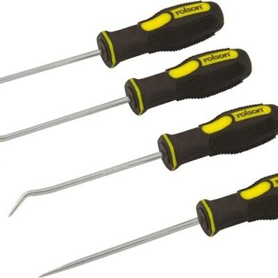 Rolson 59133 4 pc Pick and Hook Set