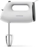 Kenwood QuickMix Lite, Lightweight Hand Mixer Twin Beaters with Slow Speed Start, SureEject Tool, Cord Wrap, HMP10.00WH, 300W Motor, Dishwasher Safe, White