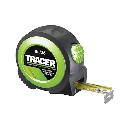 TRACER 8m Auto-Lock Tape Measure