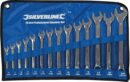 Silverline SP50 Combination Spanner Set 14pce 8 - 24 mm