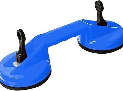 Silverline Double Suction Pad 70kg (675088), Blue