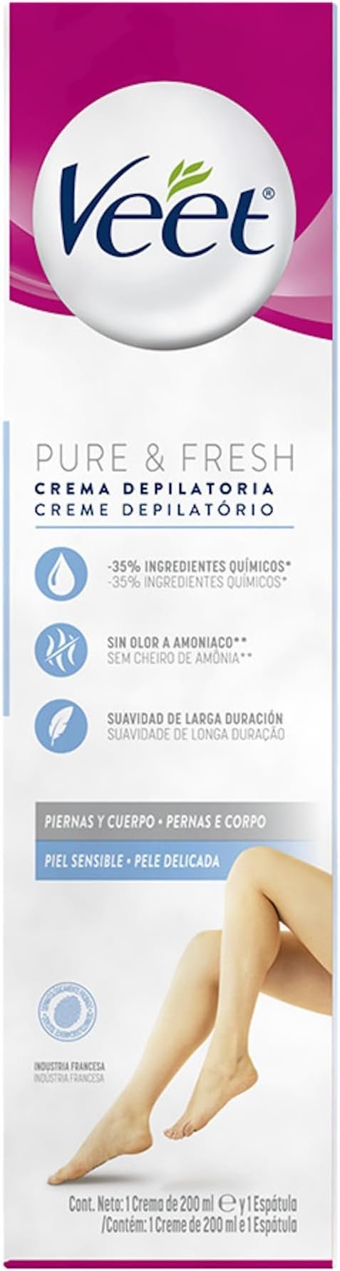 Veet Depilatory Cream Sensitive Skin 200 ml - Image 2