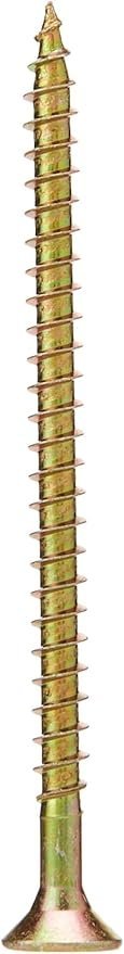 ForgeFix Multi-Purpose Single Thread Screws | 5.0 x 40mm | Zinc Yellow Passivated | Box 200 - Image 2