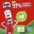 Pritt Glue Stick, Safe & Child-Friendly Craft Glue for Arts & Crafts Activities, Strong-Hold adhesive for School & Office Supplies, 5x11g Pritt Stick