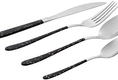 Salter BW09496 16 Piece Cutlery Set - 18/0 Stainless Steel Tableware for 4 Place Settings