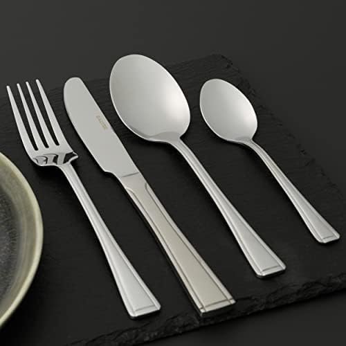 Salter COMBO-7489 Elegance Buxton 20 Piece Cutlery Set - Knives, Teaspoons, Serving Spoons, Table Spoons - Image 4