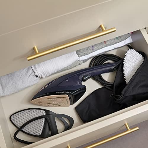 Russell Hobbs Steam Genie 2in1 Handheld Clothes Steamer with Ironing Option, No Ironing Board, Ready to Use in 1m, Power Indicator, 150ml Removable Tank, 3 Attachments, 10m Steam Time, 2000W, 28370 - Image 2