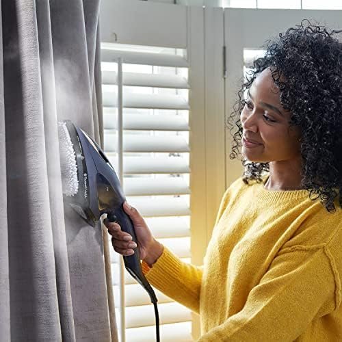 Russell Hobbs Steam Genie 2in1 Handheld Clothes Steamer with Ironing Option, No Ironing Board, Ready to Use in 1m, Power Indicator, 150ml Removable Tank, 3 Attachments, 10m Steam Time, 2000W, 28370 - Image 3