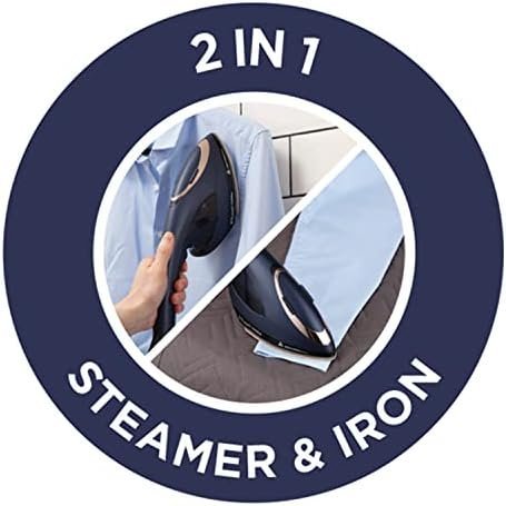 Russell Hobbs Steam Genie 2in1 Handheld Clothes Steamer with Ironing Option, No Ironing Board, Ready to Use in 1m, Power Indicator, 150ml Removable Tank, 3 Attachments, 10m Steam Time, 2000W, 28370 - Image 6