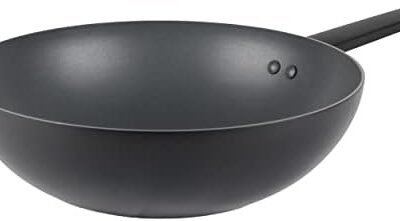 Russell Hobbs RH02842EU7 Shield 28 cm Stir-Fry Pan – Non-Stick Coating 10x Tougher*, Sauté Pan, Induction Hob Suitable, Pressed Aluminium Wok, Easy to Clean, Frying Pan, Soft-Touch Stay-Cool Handle