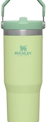 Stanley IceFlow Flip Straw Water Bottle with Straw 0.89L - Keeps Cold for 12+ Hours - Leakproof - Stainless Steel Water Bottle - BPA-Free Travel Mug - Easy to Carry - Dishwasher Safe