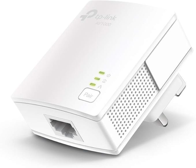 TP-Link TL-PA717 KIT 1-Port Gigabit Powerline Starter Kit, Data Transfer Speed Up to 1000 Mbps - Image 3